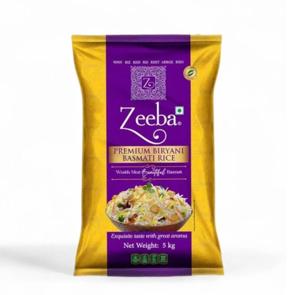 10 Zeeba Premium Basmati Rice, - Image 1
