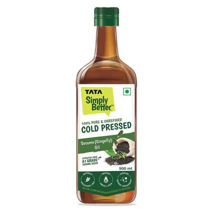 Tata Simply Better Pure And Unrefined Cold Pressed Sesame-Gingelly Oil - Image 1
