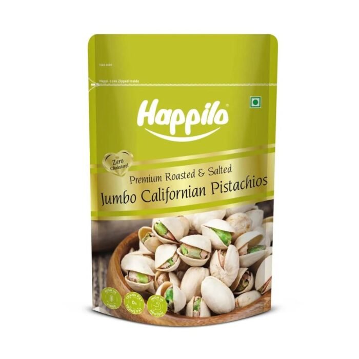 Happilo Premium Californian Roasted and Salted Pistachios - Image 1