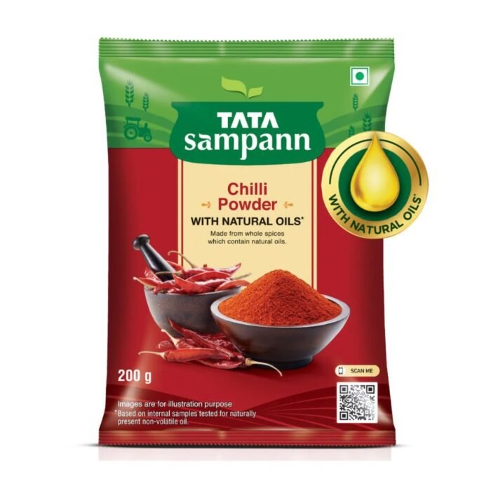 Tata Sampann Chilli Powder with Natural Oils Lal Mirchi Powder - Image 1