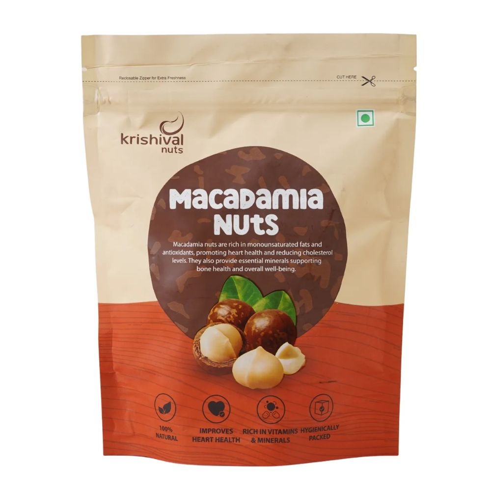 8 Krishival Nuts Macadamia Nuts - Image 1